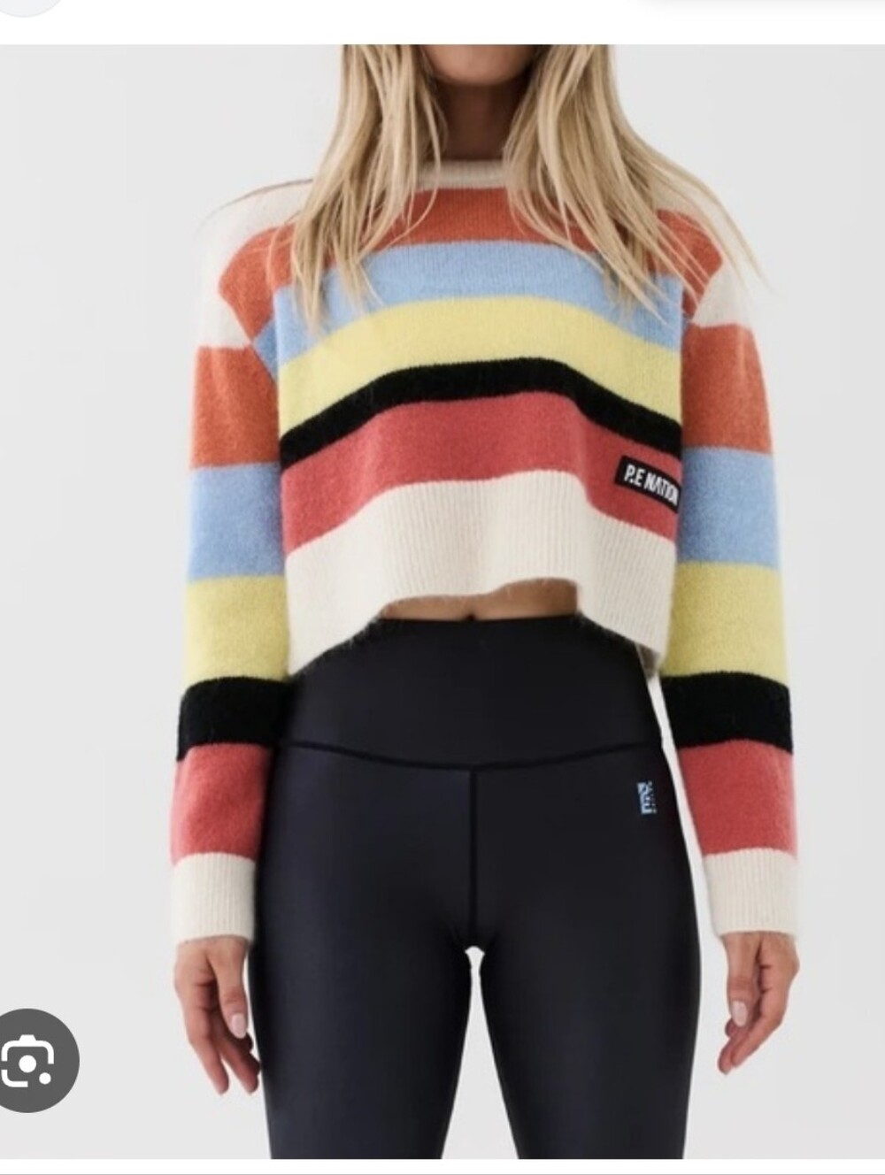 P.E. Nation crop sweater